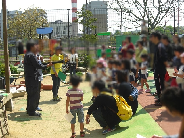 13 園庭参観（きれい家レオンOlive+ eco-project）